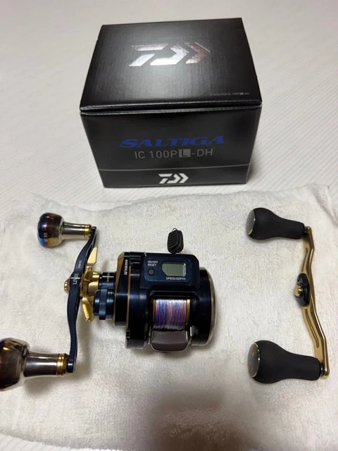 DAIWA 21 SALTIGA IC 100PL-DH LIVRE Custom EUR 627,01 - PicClick ES