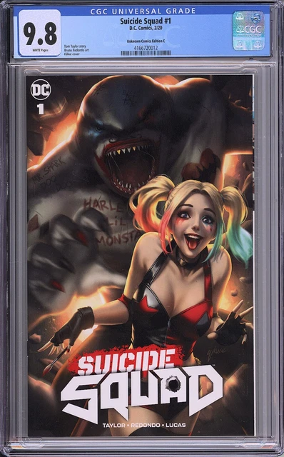 Suicide Squad #1 - Unknown Comics Kiat Ejikure Exclusive - CGC 9.8!