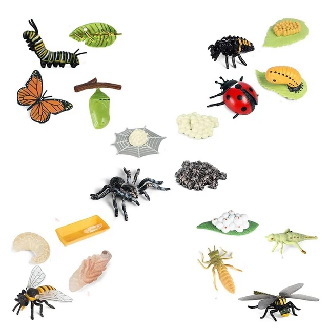 Orecchini a forma di farfalla/sirena/ragno/colibro/mucca/lupo/rana