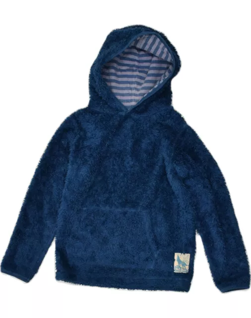 FAT FACE Jungen Kapuzen Vliespullover 10-11 Jahre marineblau Polyester KH02