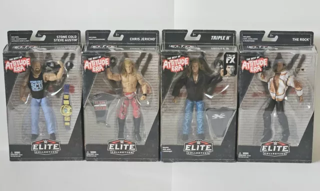 WWE Mattel Best Of The Attitude Era (Complete Set)