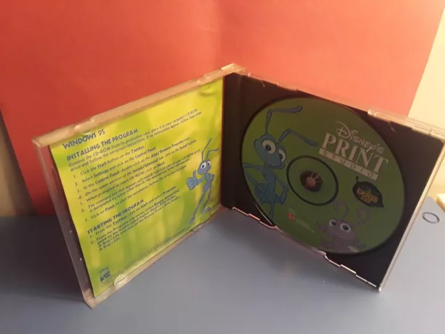 Disney's Print Studio : La vie d'un insecte (CD-Rom, 1998, Disney)