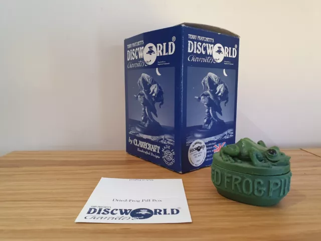 Clarecraft Discworld - DW63 - Dried Pills Box - Hallmark Version - very rare 2