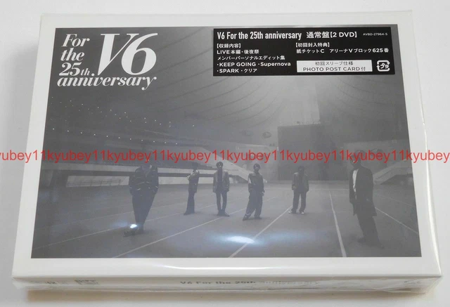 V6 25TH ANNIVERSARY Blu-ray Japan H7 New Release Japan H7
