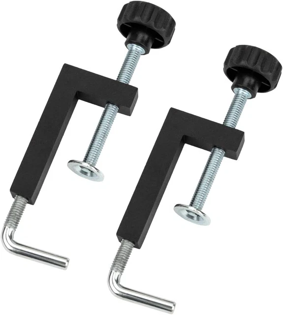 POWERTEC 71004 Universal Fence Clamp, 2 Pack