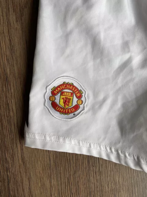 Kit short blanc bébé tout-petit homme 12-18 mois Manchester United 2