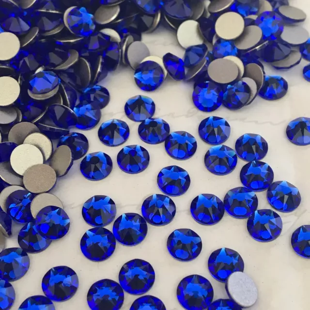 Swarovski Crystals Glue on 100 x SS20 Majestic Blue rhinestones diamantes jewels