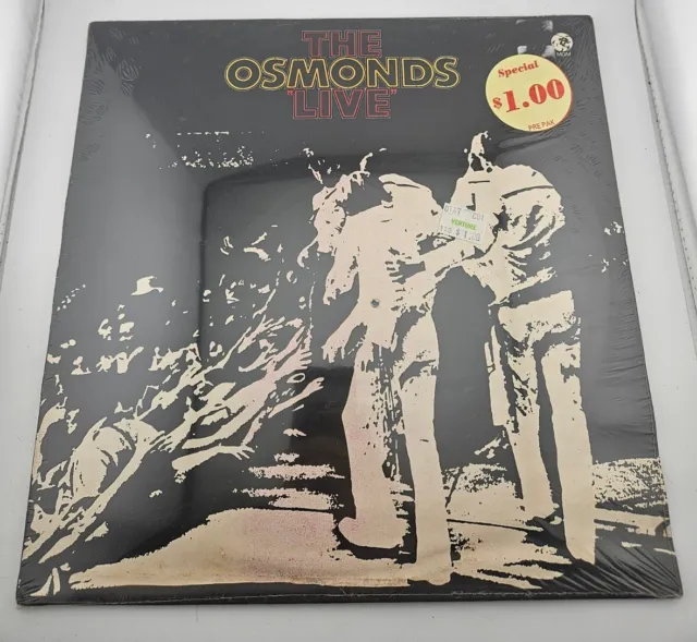 The Osmonds Live 1972 Vinyl LP 2315 117 UK Import Sealed