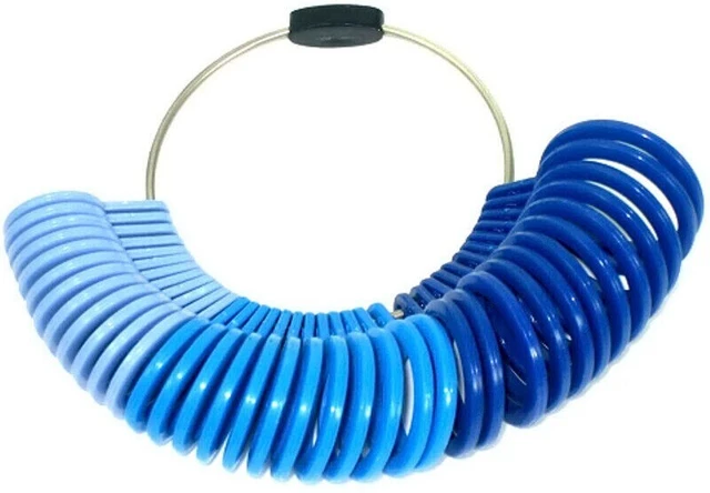Plastik Fingermaß Mit Größen Ein An Z & 1 6 Schmuck Machen Ringskalierer