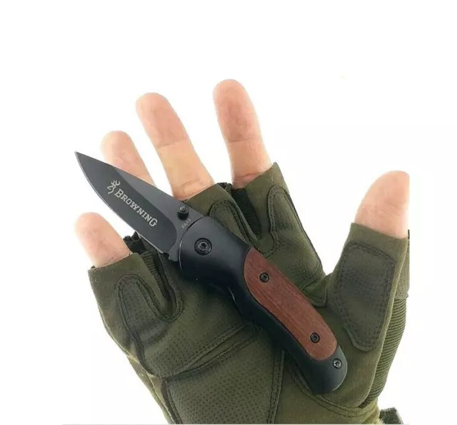 Browning Pocket Knife Folding Knives Camping Hunting Fishing
