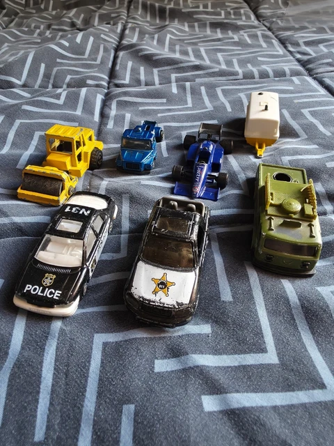 Lot De 7 Voitures Majorette Vintage - Audi, Peugeot, BMW, Ford, Citroën - Occasion Collection