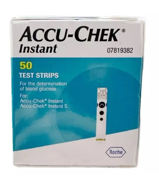 ACCUCHEK INSTANT TEST Strips 50 Strips (Expiry 10/2025) £11.25
