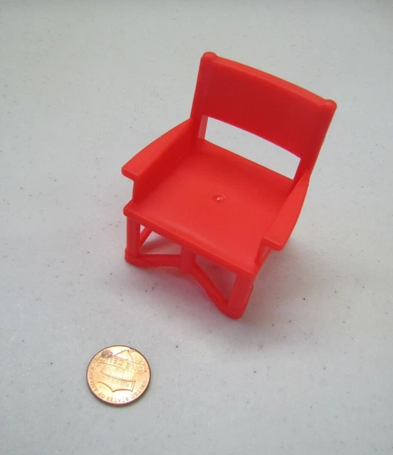 NEW FISHER PRICE Little People RED CAMPING CHAIR for Loving Family