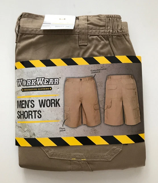 Clothing Mens Cargo Shorts Uk ALDI MENS WORKWEAR Shorts 100