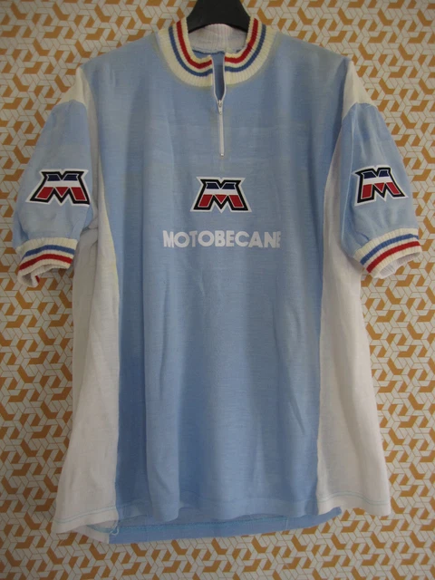 Maillot cycliste CYCLES CYCLOMOTEURS PUCH années 70 vintage trikot jersey 3 M