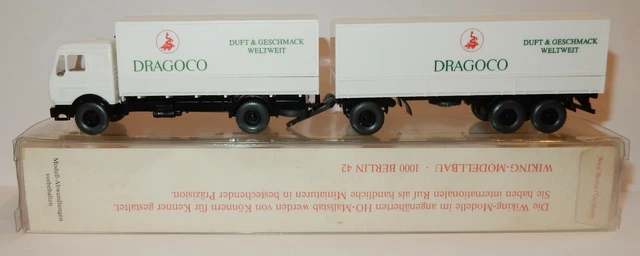 WIKING 1/87 – MAN TGL Partenaire Assistance – Camion Dépaneuse Avec Grue – Modèle HO