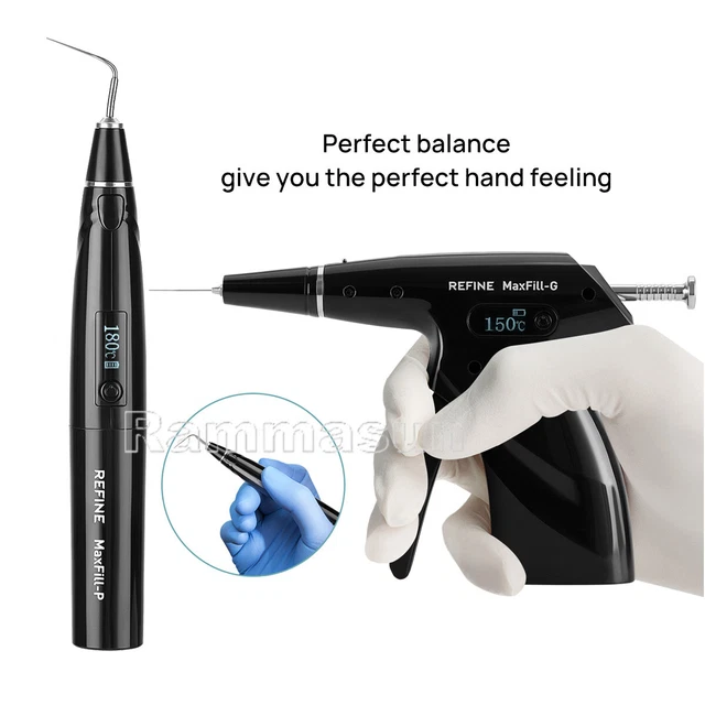 Woodpecker Style Dental Wireless Endodontic Obturation System Heat Pen+ Fill Gun