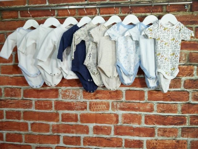 Baby Boy Bundle Aged 0-3 Months John Lewis Mothercare Etc Long Sleeve Vests 62Cm
