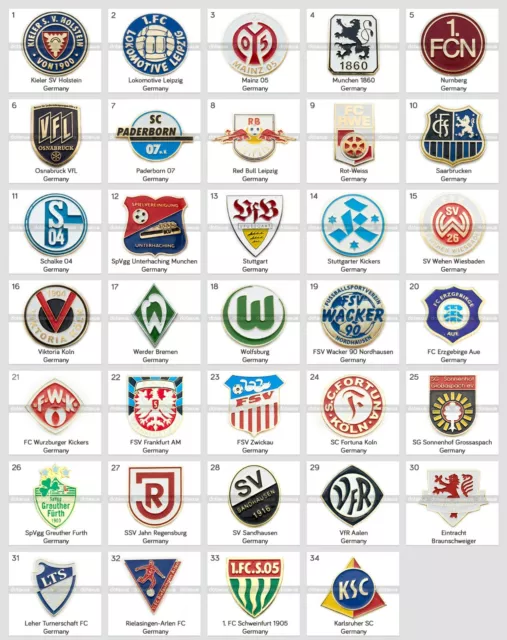 Badge Pin: German football club pins PART 2