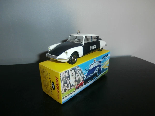Citroën Ds 19 Police Ref 501 Dinky Toys Atlas