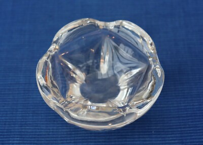 Grand Vide Poche Verre Cristal signé DAUM France Vintage 