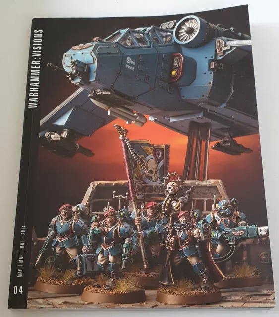 Games Workshop White Dwarf Magazine Warhammer Visions issue 4, May 2014