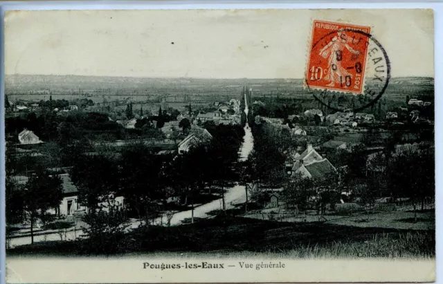 CP 58 NIEVRE - Pougues-les-Eaux - Vue générale