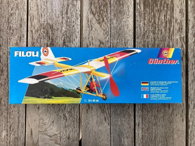 Avion à élastique Günther Flugspiele Vertigo Réf 1631 2015