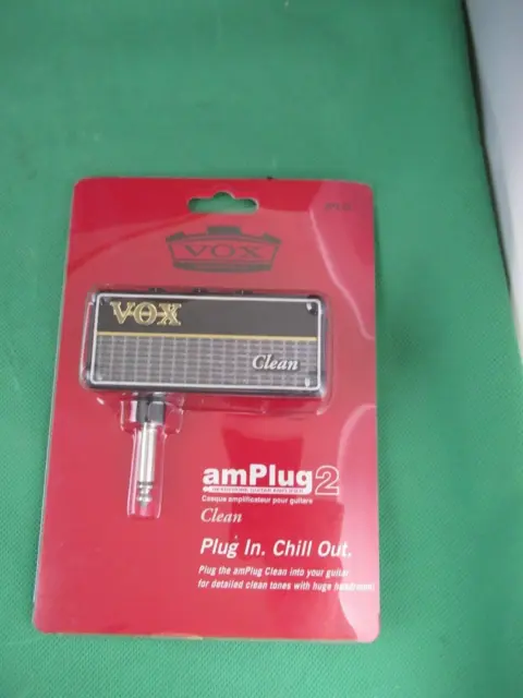 Vox AmPlug 2 ""Sauberer"" Kopfhörer Gitarrenverstärker/Verstärker, AP2-CL