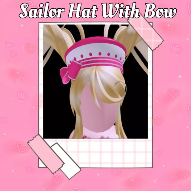 Royale High Accessories Necklace Earrings Scarf Bow Hat Fascinator Halo  Roblox