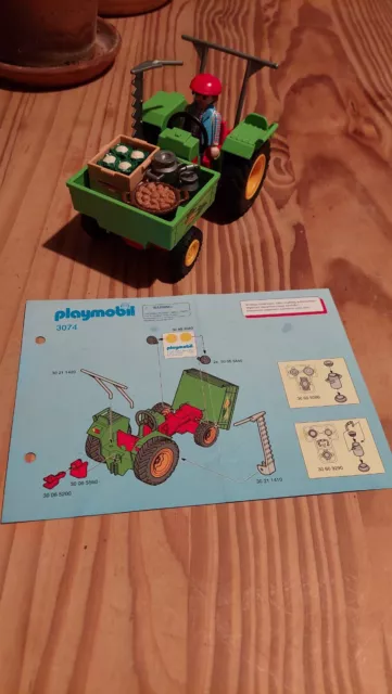 Playmobil 3074 4497 Traktor mit Ladefläche Ersatzteile zum Auswählen # PM151