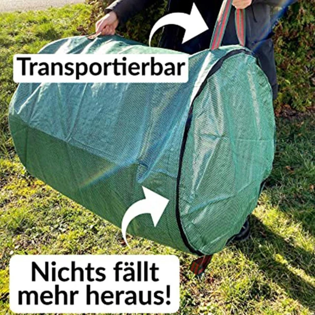 Garden Waste Bag 120L-500L Refuse Heavy Duty Sacks Leaves Rubbish New Grass U8B2