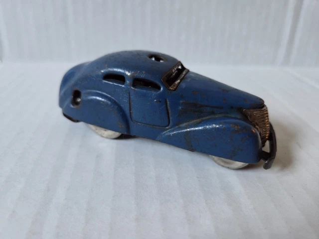 VINTAGE SCHUCO TELESTEERING Car 3000, Germany wind up toy