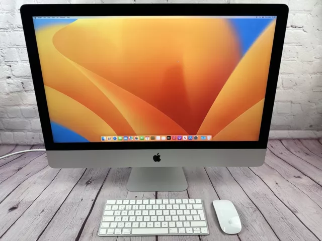 Apple iMac 27" 5K Retina 2019 - 512 GB SSD 16 GB RAM 3,0 GHz 6-Core i5 Advanced Micro Devices 570x 4 GB