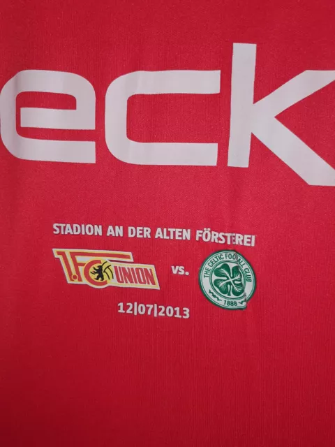 original matchworn Spielertrikot 1. FC Union Berlin Köhler 18 v Celtic mws1546