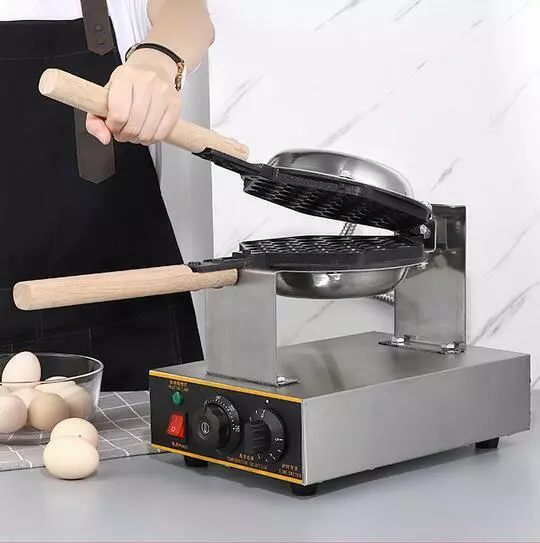 Eggettes Waffle Maker Machine Electric Egg Cake Oven Puff Bubble Cake Baker-110V