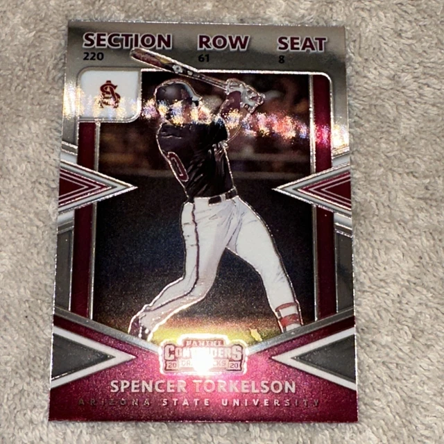 2020 Panini Elite Extra Edition College Tickets Spencer Torkelson #CT-ST