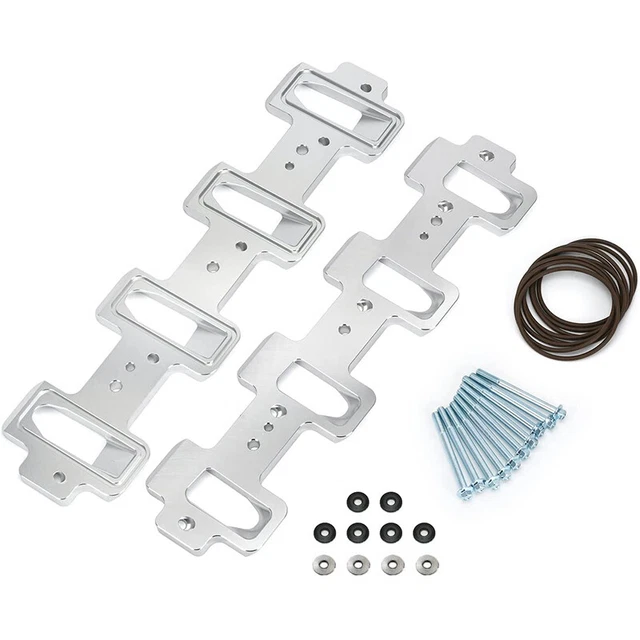 Fit For LS Cathedral Port Cylinder Head to LS3 LSA ZL1 CTS-V Rectangle Adapter
