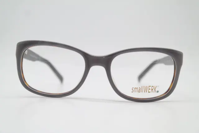 Lunettes smallWERK Florenze Gris Blanc Braun Ovale Monture Lunettes Neuf