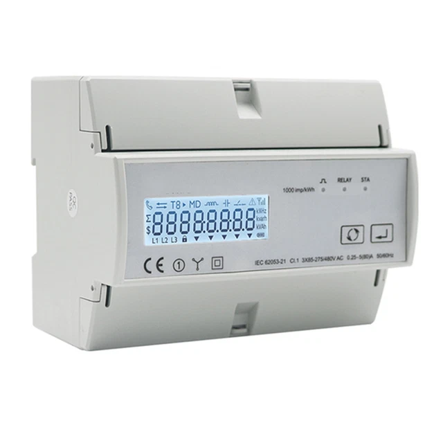 Energiemesser Energiemesser Remote-Pull-Close-Kontrolle Scheinbare Kraft
