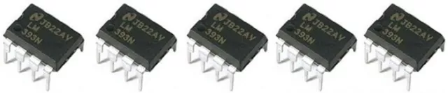 5 x LM393 DIP8 Dual Voltage Differential Comparator IC LM393N Through Hole