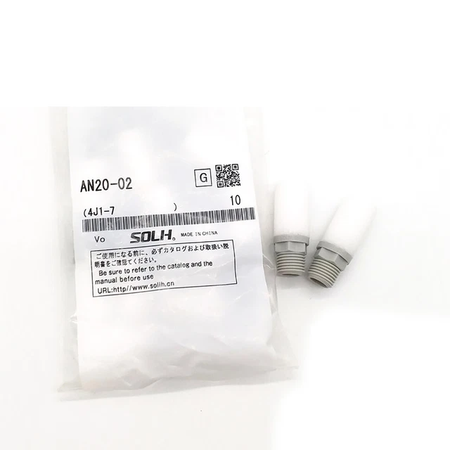 SMC AN20-02 Silenziatore pneumatico ad aria 1/4" maschio nuovo  IK