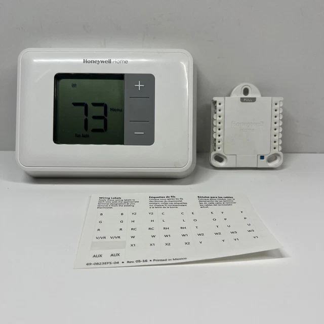 HONEYWELL RTH5160D1003 SIMPLE Display NonProgrammable Thermostat 19.