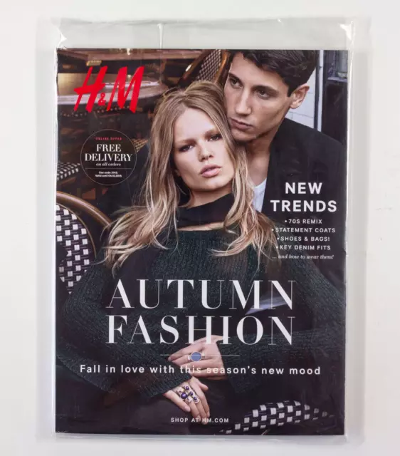 ANNA EWERS NICOLAS RIPOLL H&M AUTUMN FASHION 2015 lookbook magazine catalog NEW!