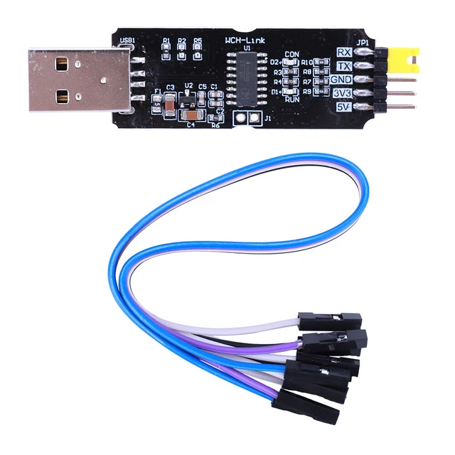  WCHLINK EMULATOR CMSISDAP Download RISCV Online SWDTTL ARM USB