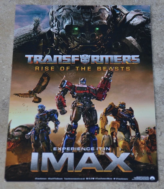 TRANSFORMERS RISE OF The Beasts European (UK) Premiere IMAX Ticket B1