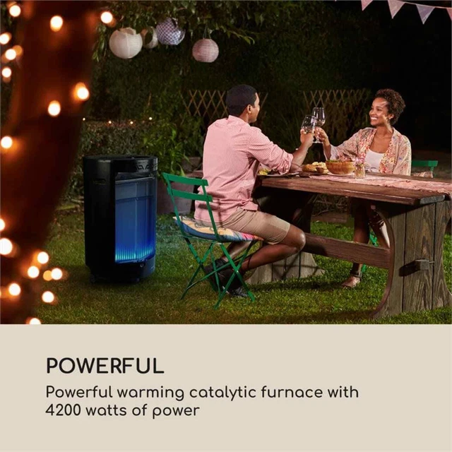 Gasheizer Garten Gasheizstrahler Gasofen Terrassen Heizgerät Wärmestrahler 4200W 2