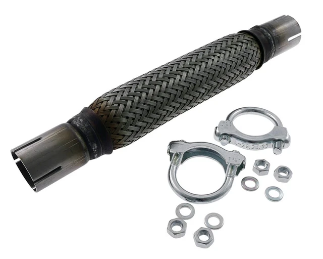 Tuyau flexible Pièce flexible 32x300 mm Tuyau d'échappement vélomoteur vélomoteu