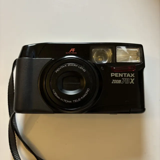 Pentax Zoom 70-X Auto Focus 35mm Film Camera