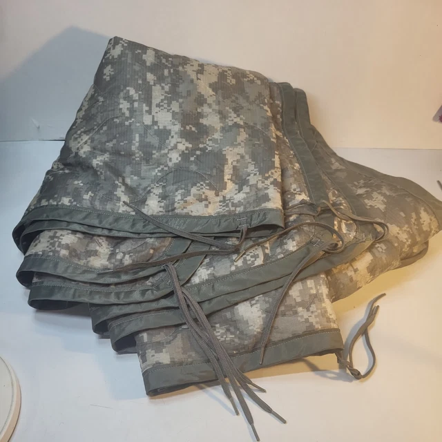 US Military Army ACU Digital Wet Weather PONCHO LINER Woobie Blanket #50